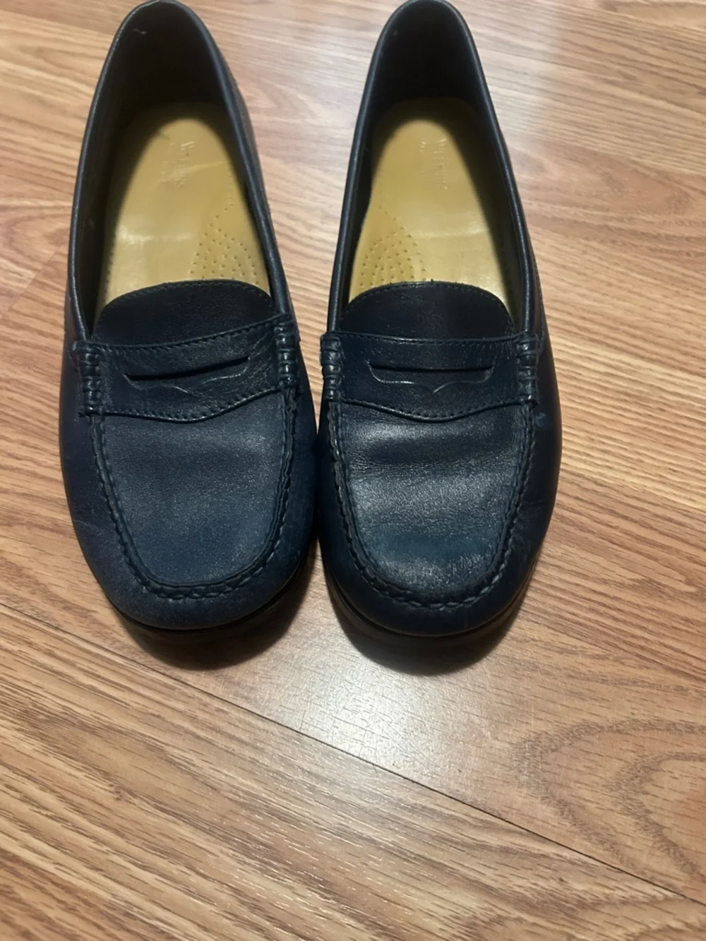 G. H: Bass Leather Penny Loafers